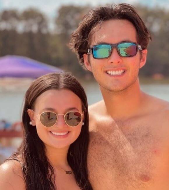 Sydney Becnel ex-boyfriend Laine Hardy with Gracie Lee.